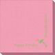 Corner Text with Flamingo Design Linen Like Napkins Image 1 of 2
